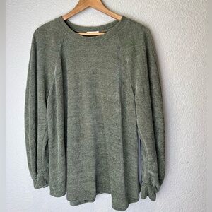 Cherish Sage Green Sweater, L
